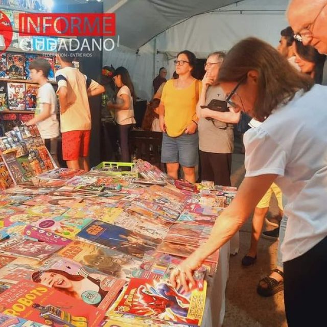 ¿Se realiza la Feria del Libro en Federación?