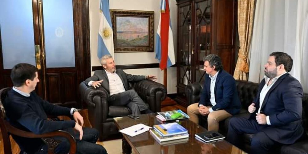 El Intendente Ricardo Bravo pidió a Frigerio por la continuidad de obras en Federación
