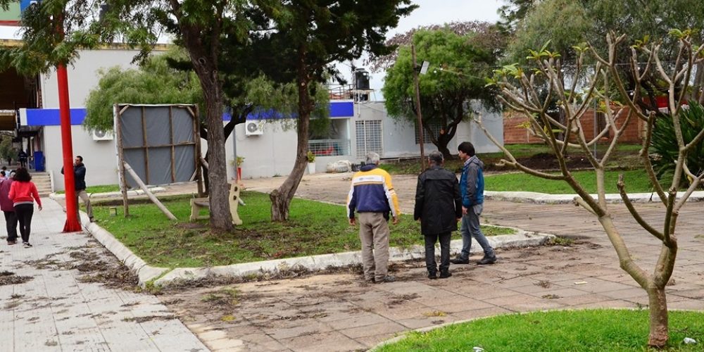 Continúan los trabajos de modernización en el centro comercial de Federación