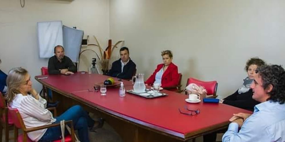 Ricardo Bravo se reunió con la Secretaria de Salud de la Provincia