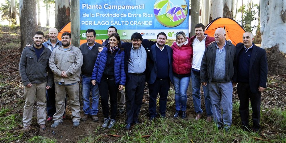 Se inauguró la planta Campamentil en el Lago de Salto Grande