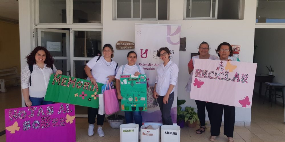 La Facultad de Humanidades, Artes y Ciencias Sociales desarrolla proyectos en la Comunidad Educativa