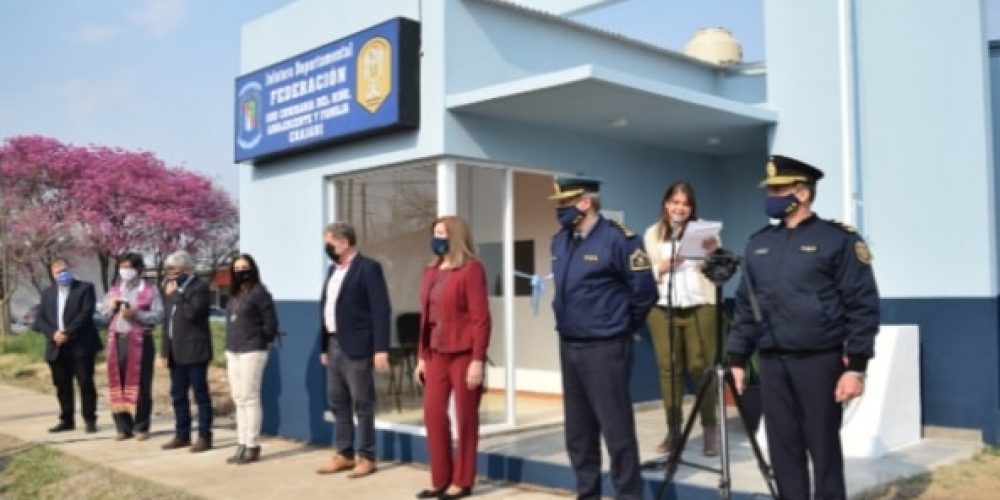 Chajarí inauguró la Subcomisaría del Niño, el Adolescente y la Familia