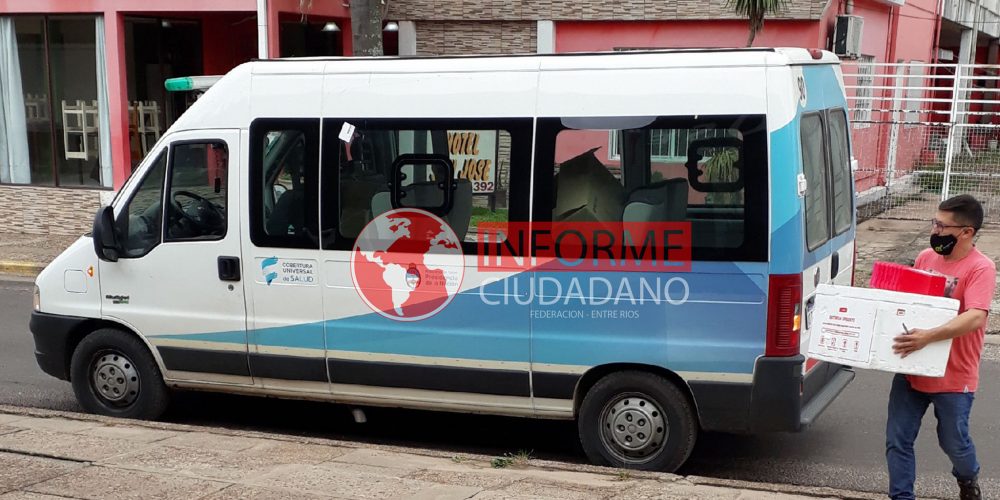 Llegaron 400 nuevas vacunas contra COVID-19 a Federación