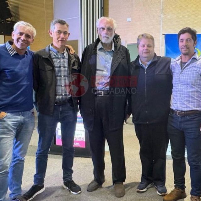 Empresarios federaenses presentes en la disertación de Juan Pablo de Pablo