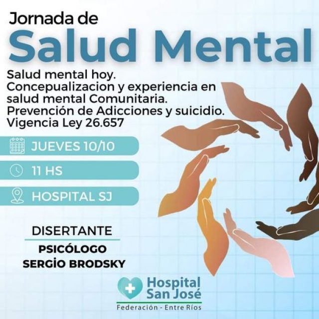 Jornada de Salud Mental en el Hospital San José