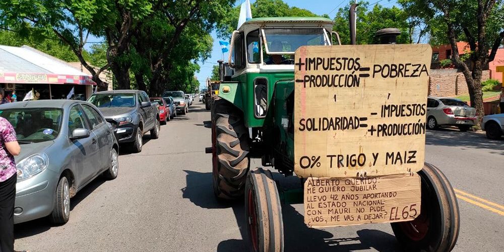 Las voces del tractorazo contra el Gobierno: “Arréglense con lo que tienen o dedíquense a otra cosa”