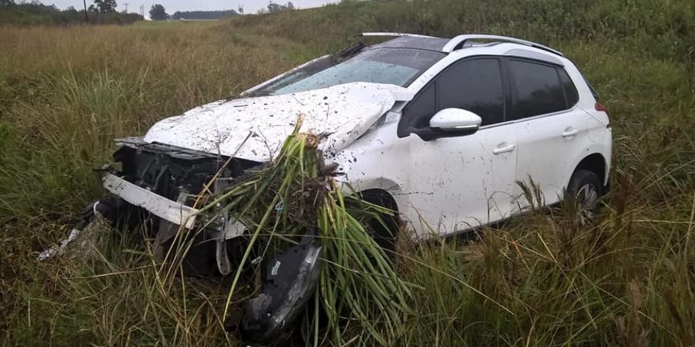 Accidente en ruta acceso a Federación