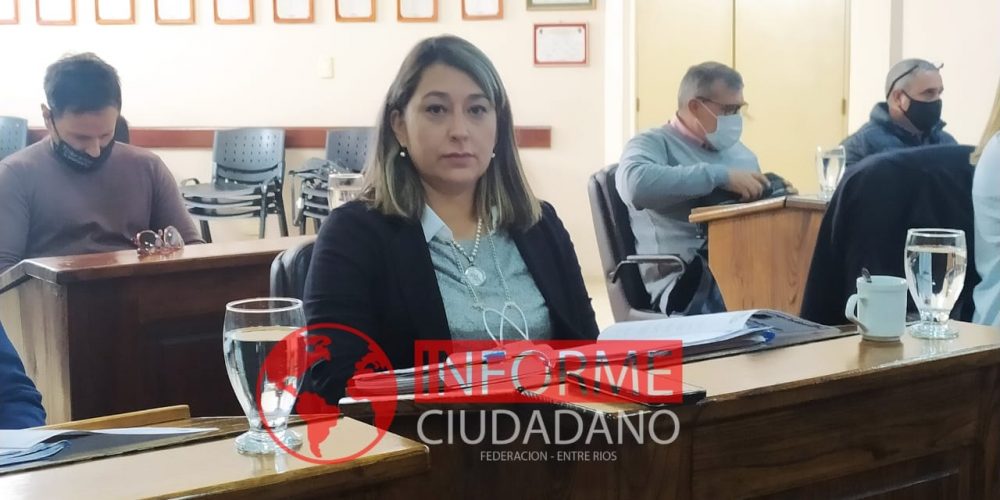 Proyecto de la Concejal Tinte pasa a Comisión sin el acompañamiento del PJ para que sea tratado sobre tablas