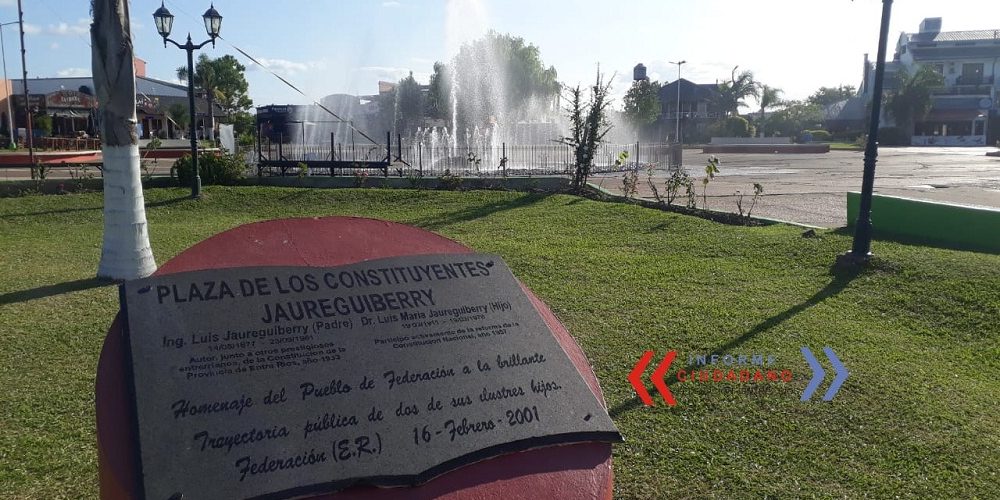 ¿Por qué tenemos en Federación la Plaza de los Constituyentes?