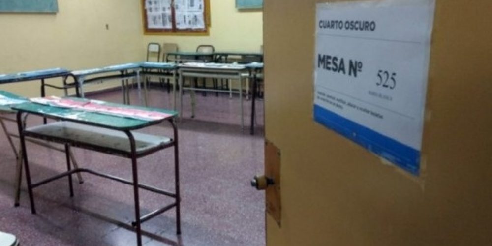 Hay 570 escuelas habilitadas para votar en la provincia