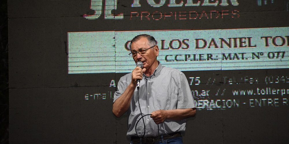 Carlos Cecco: “La Feria del Libro debe fortalecer a los federaenses en el crecimiento y en el desarrollo”