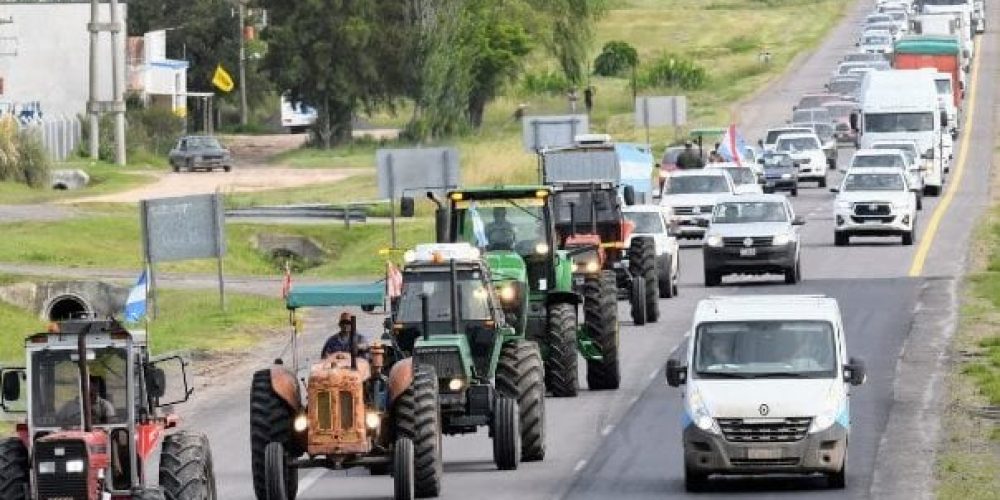 El Campo marchó contra las medidas del Gobierno: “No somos los responsables de la inflación”, aseguró Etchevehere