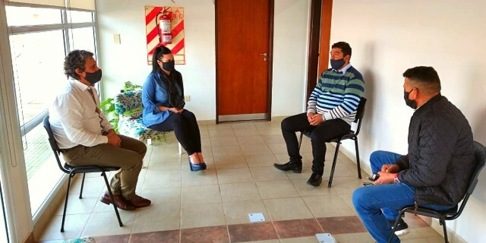 Reunión del Vocal del ERTER con Autoridades de la ciudad y el Departamento Federación