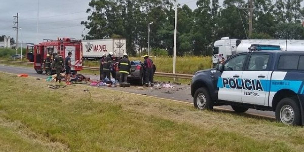 Falleció otra víctima del fatal accidente ocurrido en el kilómetro 323 de la autovía 14