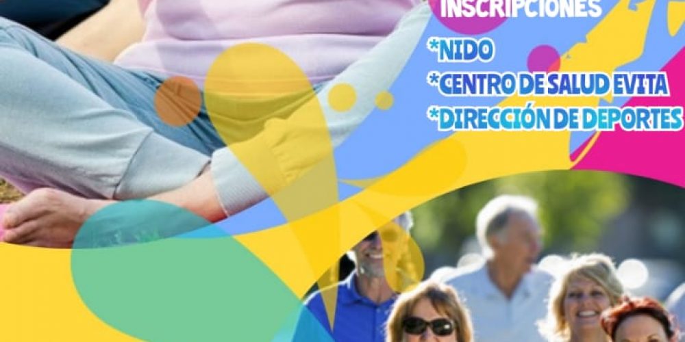 Inscripciones abiertas para el Programa “Bien Activos”