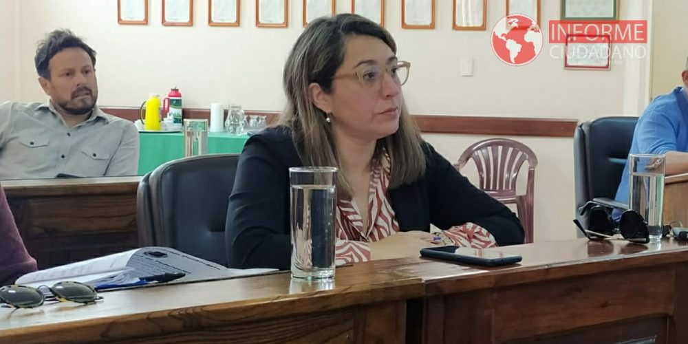 María Tinte se separó del Bloque Justicialista