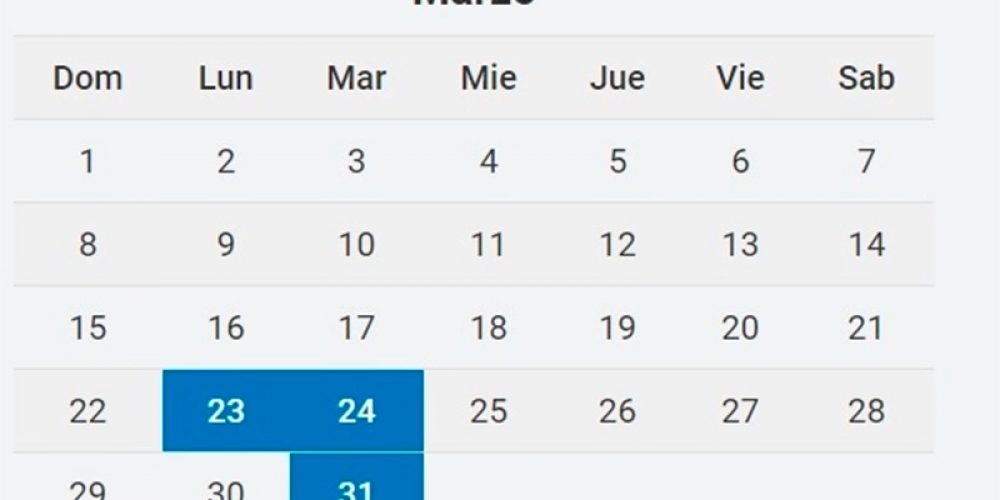 Finalmente, el próximo lunes no será feriado puente