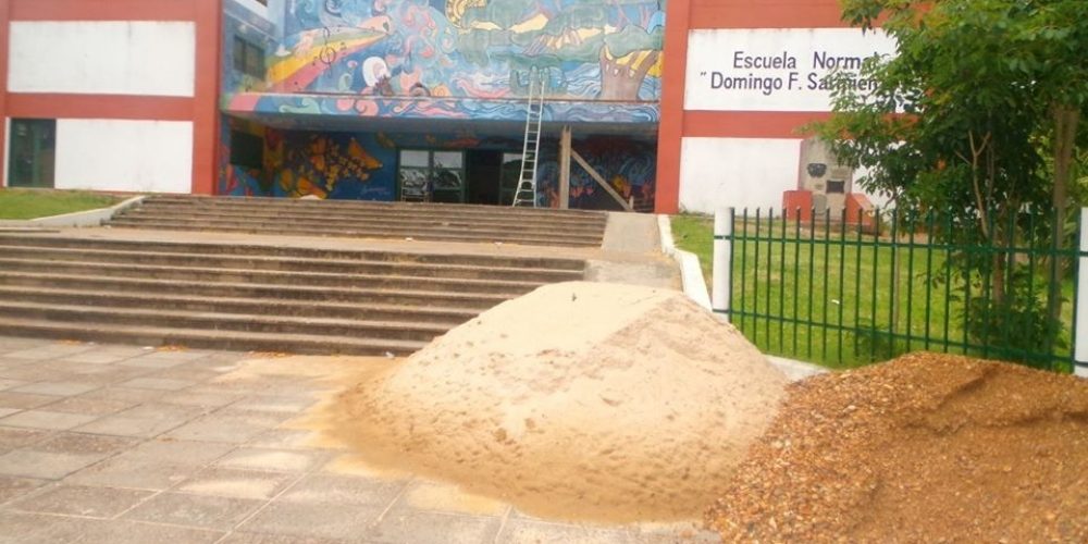 Se inició la Obra de Techado de la Escuela Normal