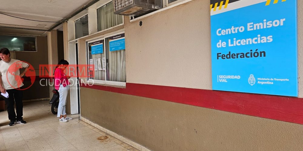 Federación: Desde Inspección General recomiendan tramitar la Licencia de Conducir con anticipación