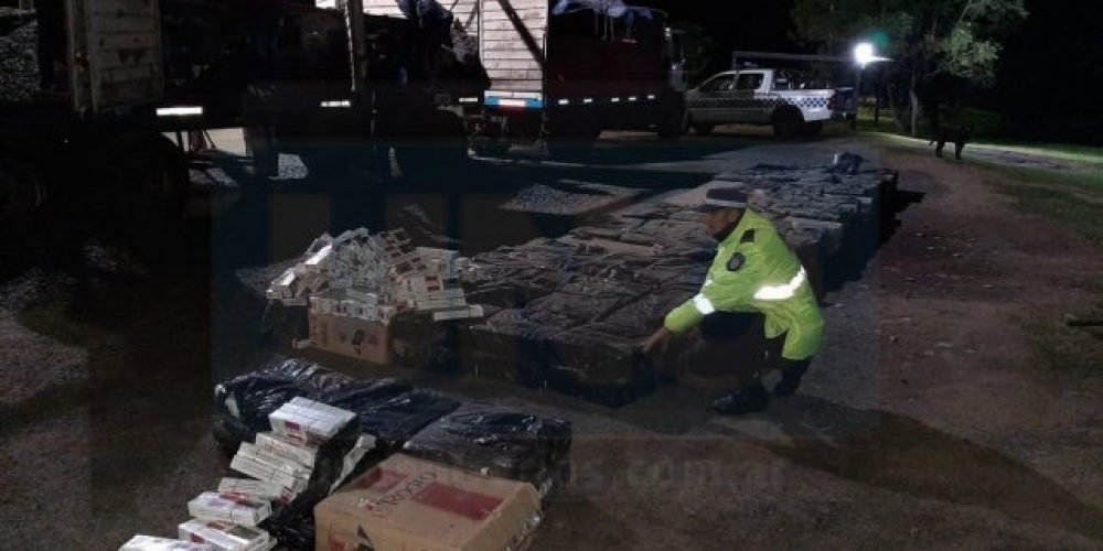 Frustran millonario contrabando de cigarrillos