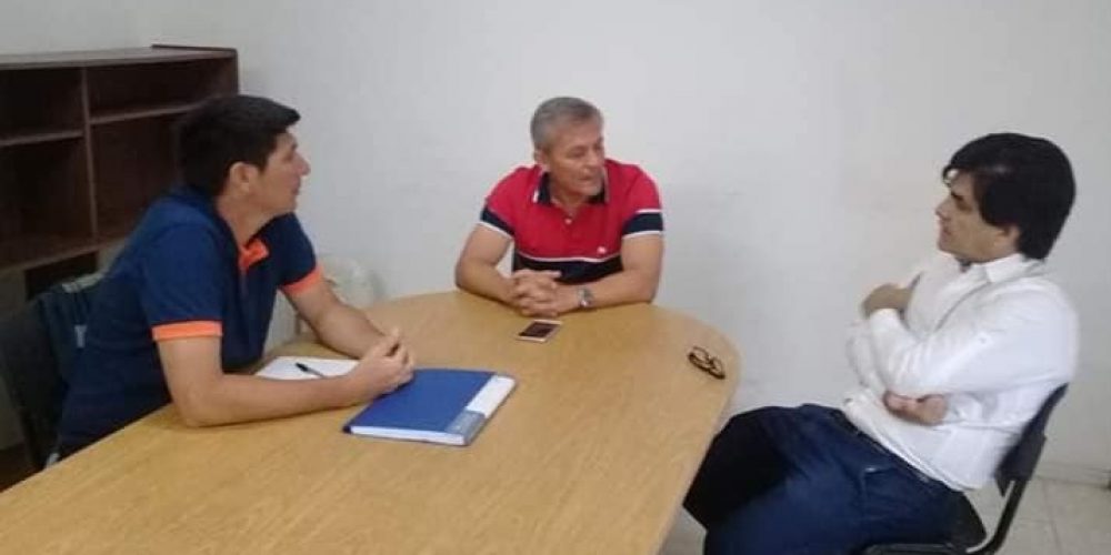 Alejandro Borda mantuvo reuniones en Paraná