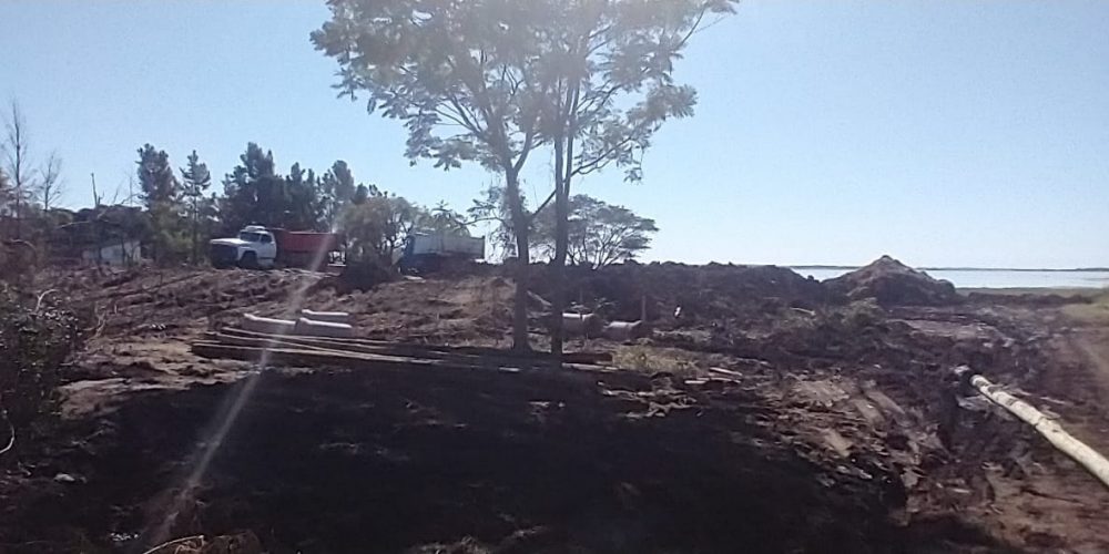 Vecinos alertaron sobre gran cantidad de extracción de tierra en Zona Norte