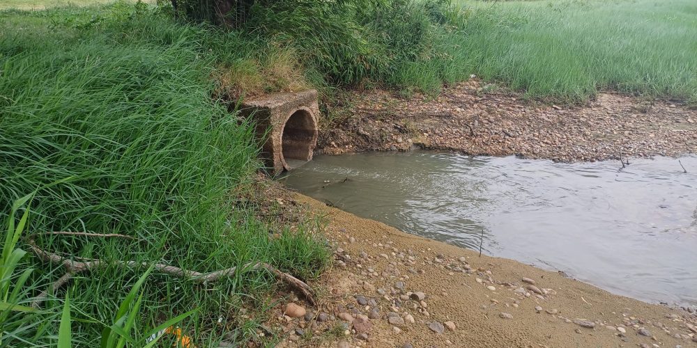 Concejales realizan consulta al Ejecutivo Municipal si se está arrojando aguas pluviales o líquidos cloacales al lago