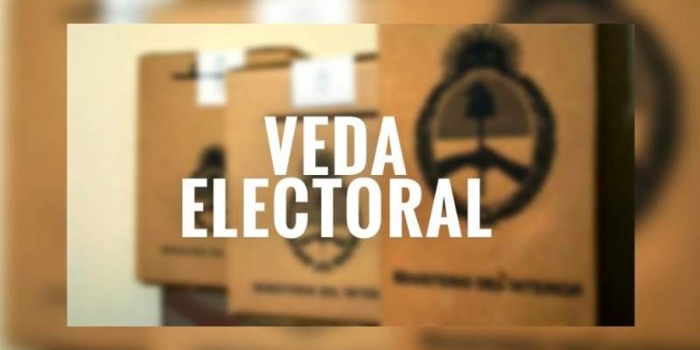 Rige la veda electoral: qué se puede hacer y qué actividades prohíbe