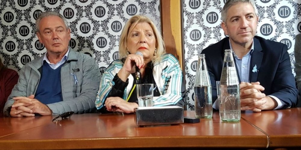 Carrió en Concepción del Uruguay: “Entre Ríos está en el medio de dos ríos donde corre el narcotráfico”