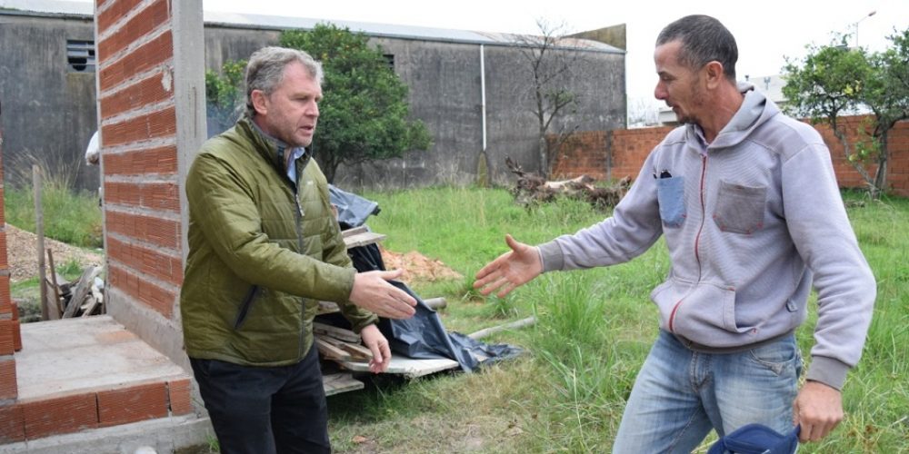 “Al término de nuestra gestión 600 familias habrán accedido a lotes y viviendas”, dijo el Intendente Galimberti