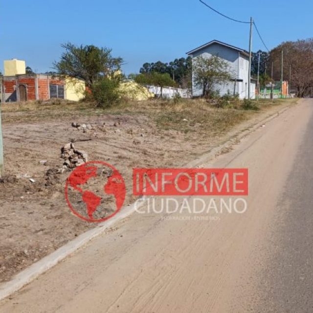 El Concejo autorizó venta de lotes en Avenida Las Hortensias