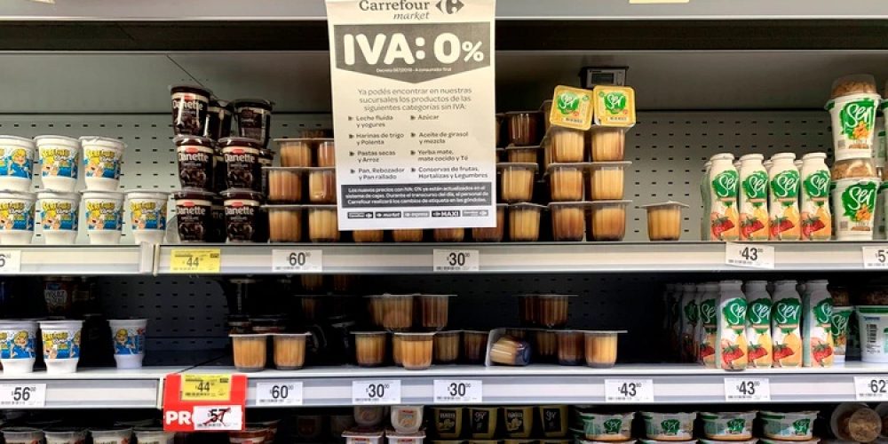 Vuelve la devolución del IVA: será en la compra de alimentos y tendrá un tope de $700 por mes