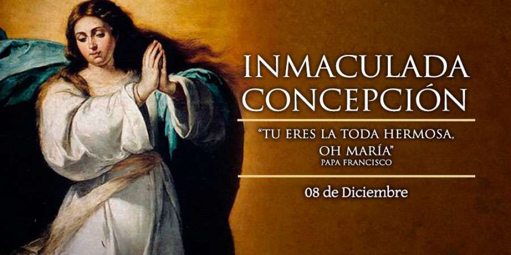 8 de Diciembre: se celebra el Día de la Virgen