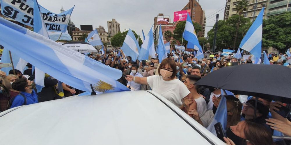 8N: un nuevo banderazo en reclamo por una Justicia independiente se desarrolló en varios puntos del país