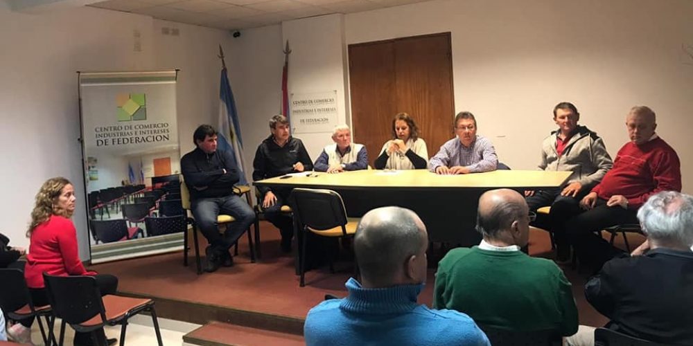 “Asumimos nuestro compromiso en trabajar junto a las Entidades Intermedias” manifestó Rubén Rastelli