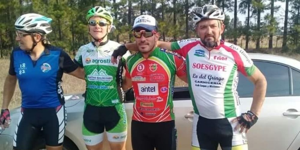 Maximiliano González ganó la carrera de ciclismo en Concordia