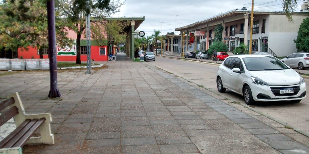 Continúa la obra de Modernización de la Avenida Comercial