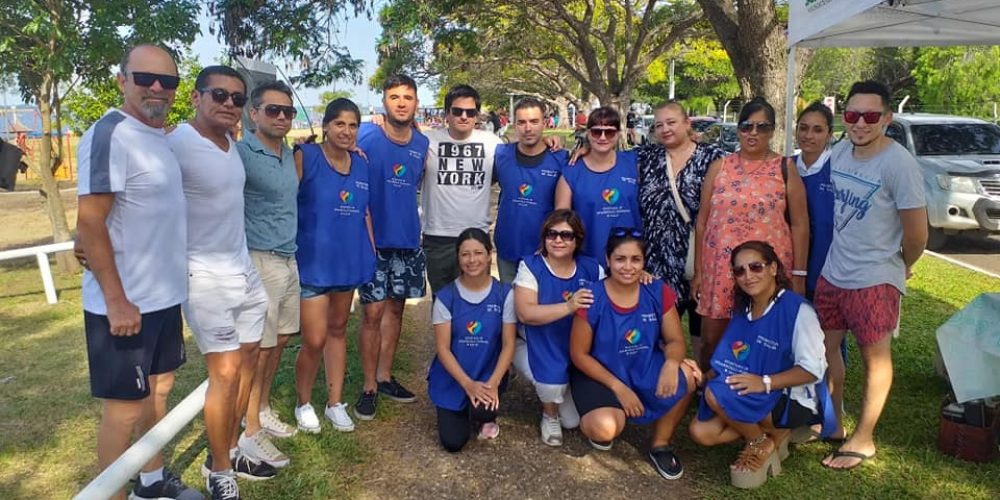 Secretaria de Desarrollo Humano y Salud en playas de Federación