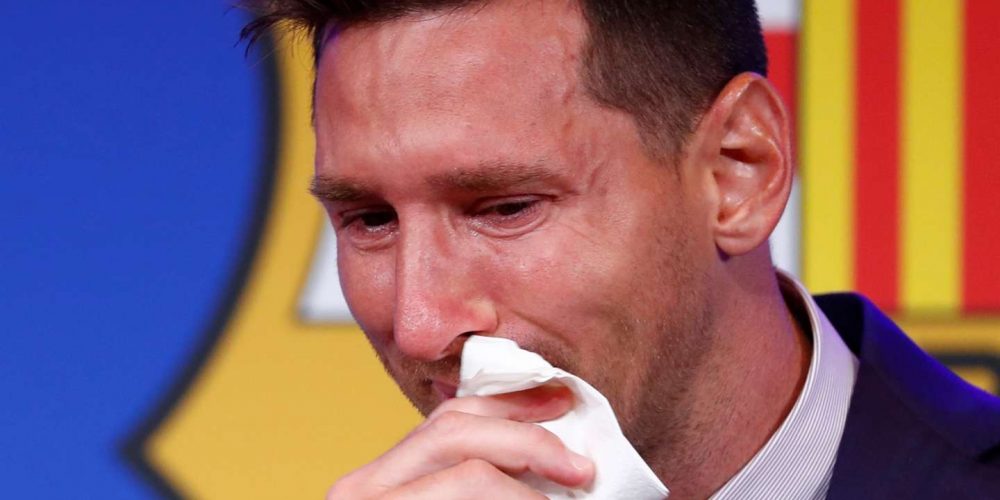 Lionel Messi se despidió del Barcelona entre lágrimas: “No estaba preparado para irme”