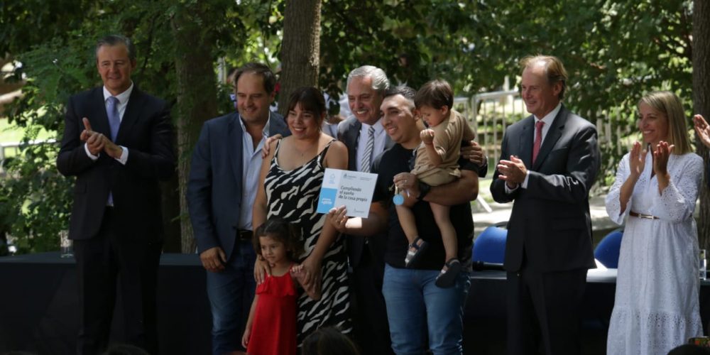 El detalle de las obras que Fernández y Bordet anunciaron este lunes