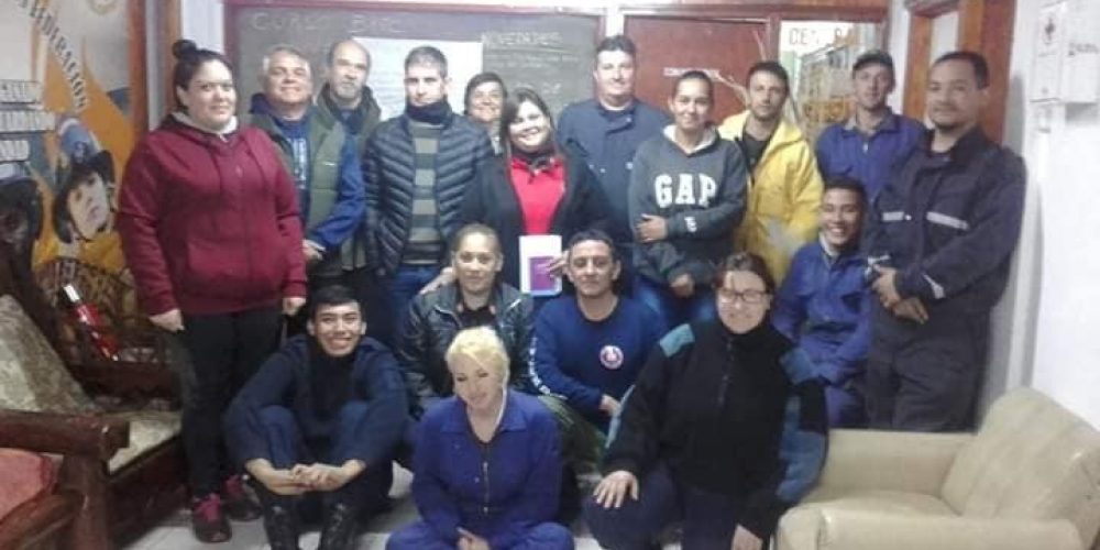 Capacitación de personal y directivos de Bomberos Voluntarios de Federación