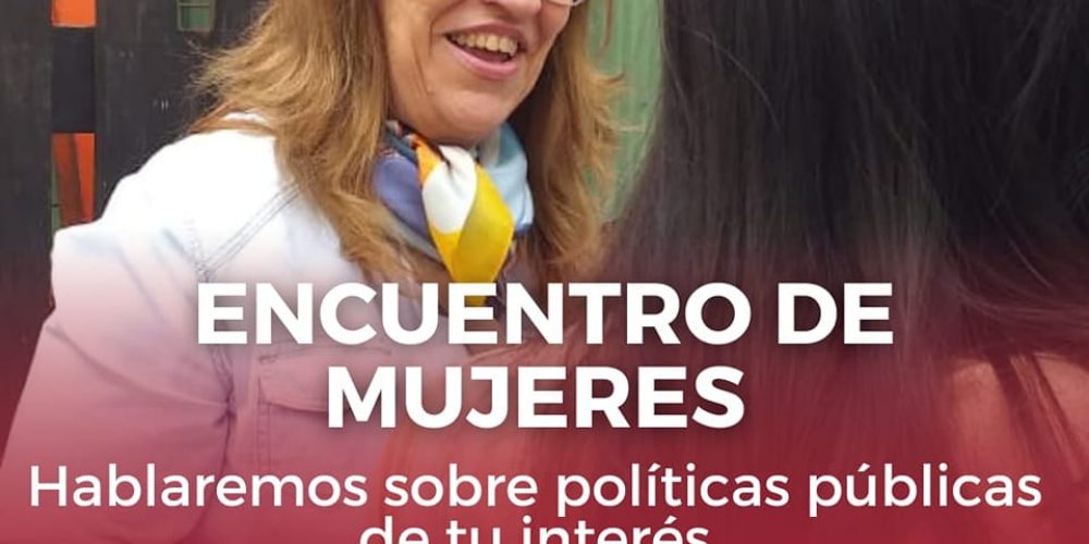 Este lunes, Graciela Racedo mantendrá un encuentro de mujeres