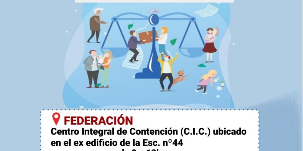 La Justicia va a los Barrios estará en el Ex Emplazamiento