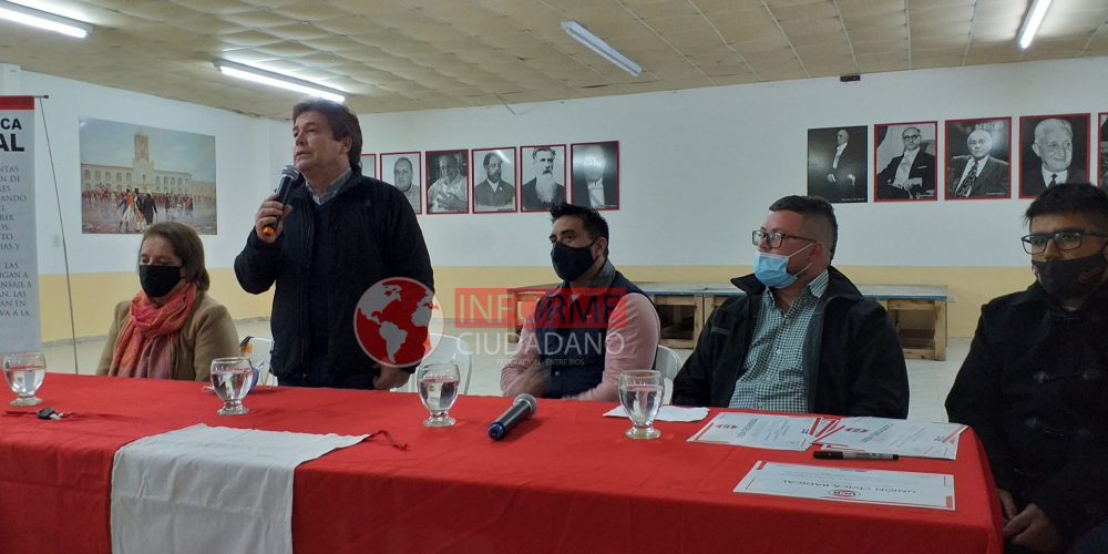 “El proyecto para los entrerrianos deber ser conducido por un hombre del radicalismo” afirmó Hernán Burna