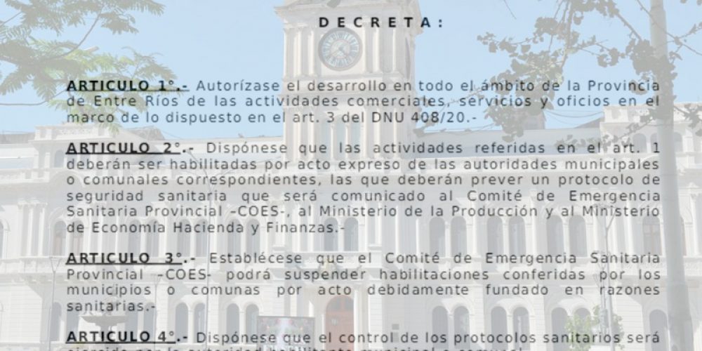 Nuevas habilitaciones de comercios: Quién controlará y las claves del decreto