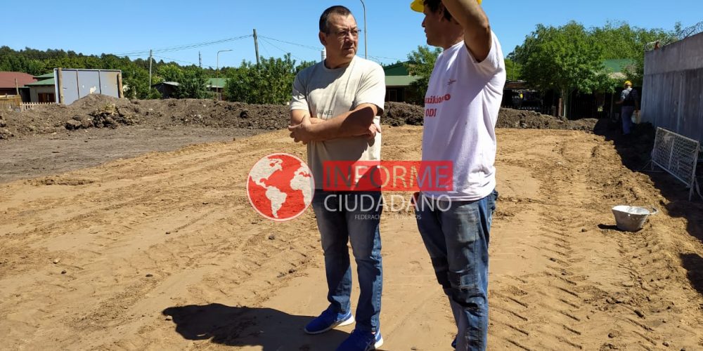 CAFESG comenzó  la obra del Playón Deportivo