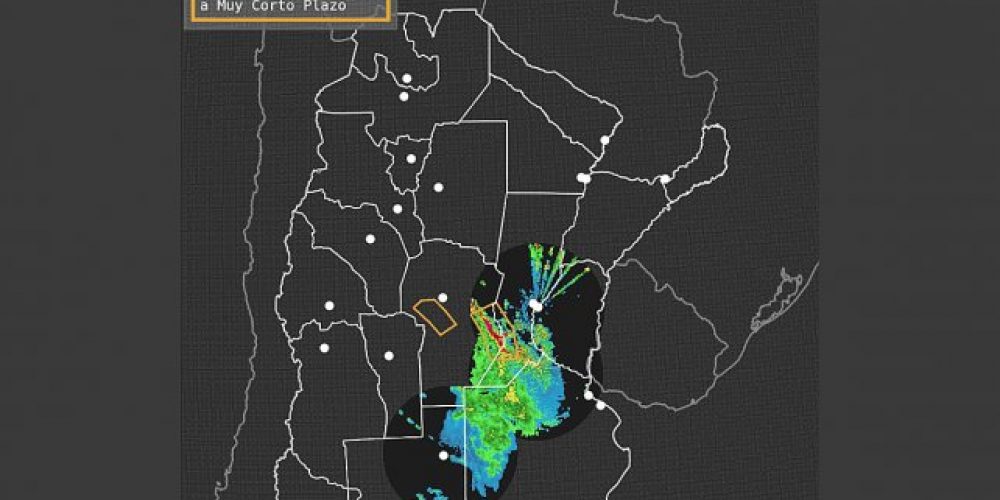 Rige alerta meteorológico por tormentas fuertes y ocasional caída de granizo