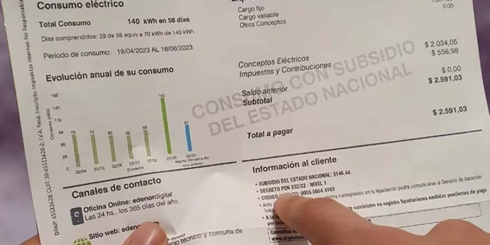 El Gobierno anunció que los Municipios ya no podrán cobrar tasas en el precio de los servicios públicos