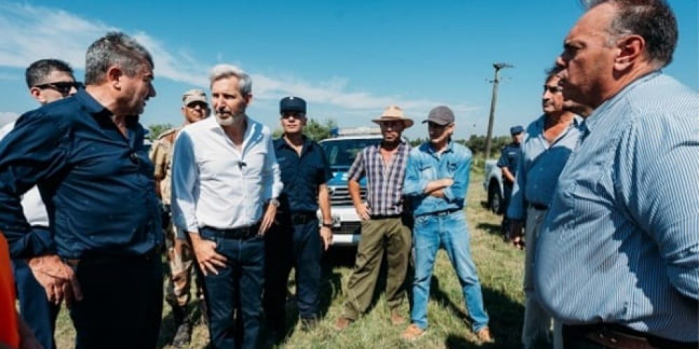 Frigerio lanzó “Campo Seguro ”, la iniciativa que apunta a atacar el delito en las zonas rurales de Entre Ríos